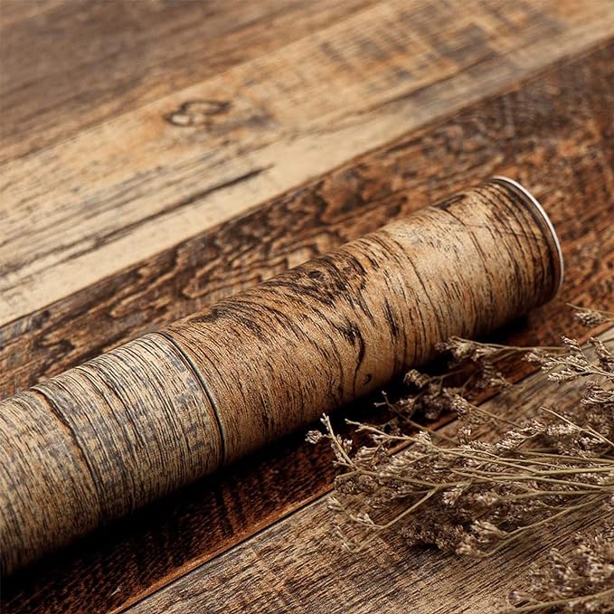 TANONE Wood Contact Paper Peel and Stick Wallpaper, Self Adhesive Removable by TANONE