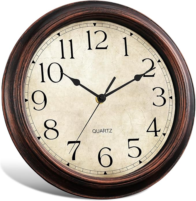 KECYET 14 Inch Wall Clocks Battery Operated Silent Non-Ticking Analog Wall - Image 2