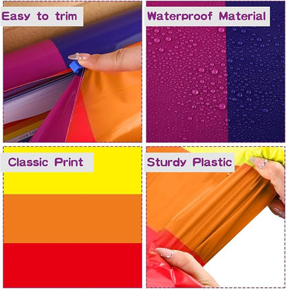Kochorie 100 Ft x 54 Inch Rainbow Tablecloth Roll - Image 3