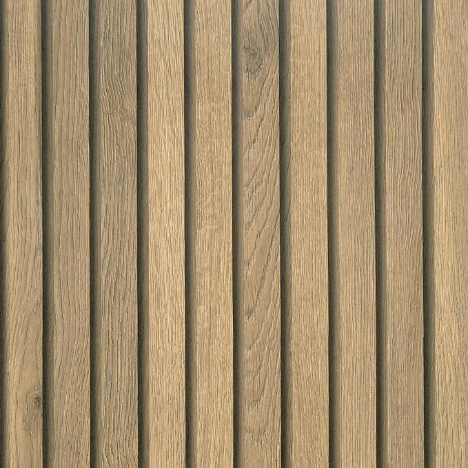 VEELIKE Slat Wood Contact Paper Wood Peel and Stick Wallpaper by VEELIKE