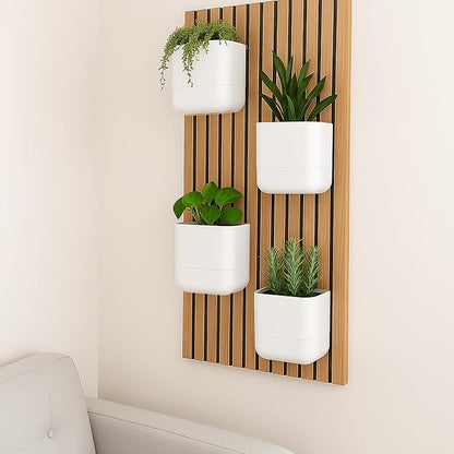 Phoenix Vine 6.5 Inch Wall Mounted Self-Watering Planter Pot - Image 6