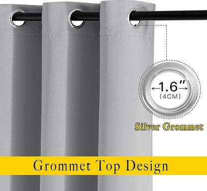 NICETOWN Blackout Curtain for Sliding Glass Door - Image 2