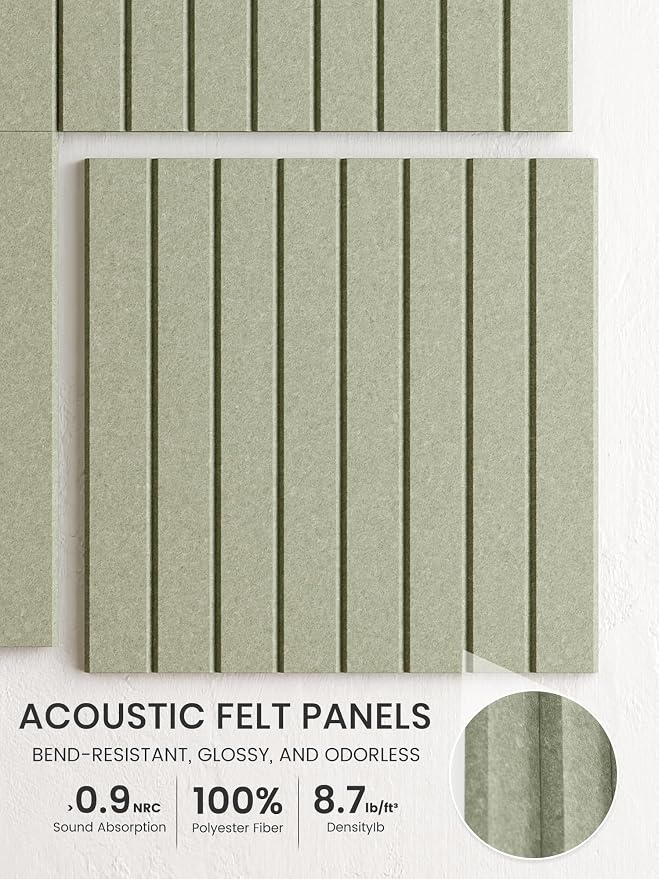 Bumusty Large Cork Board Alternative-36 x 24" Felt Bulletin Board Tiles - Image 3