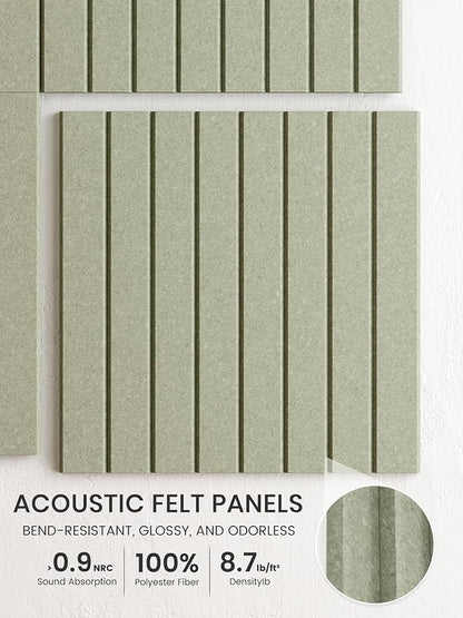 Bumusty Large Cork Board Alternative-36 x 24" Felt Bulletin Board Tiles - Image 3