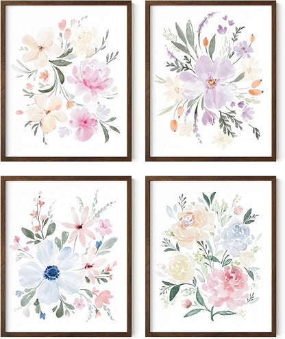 HAUS AND HUES Flower Wall Art by HausandHuesArtPrints