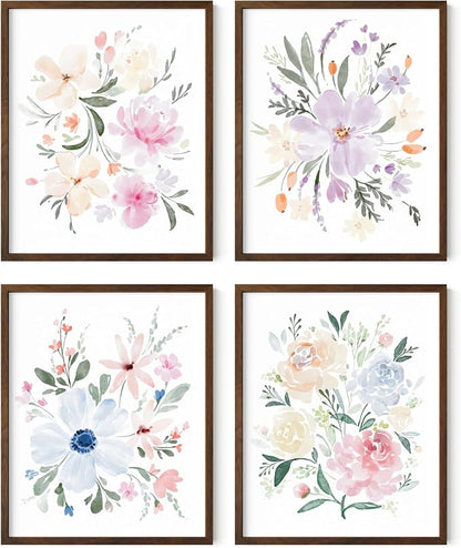 HAUS AND HUES Flower Wall Art by HausandHuesArtPrints