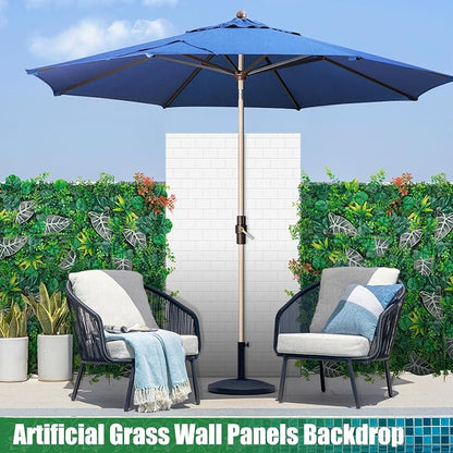 Artificial Grass Wall Roll Panels, Faux Boxwood Green Wall Decor - Image 4