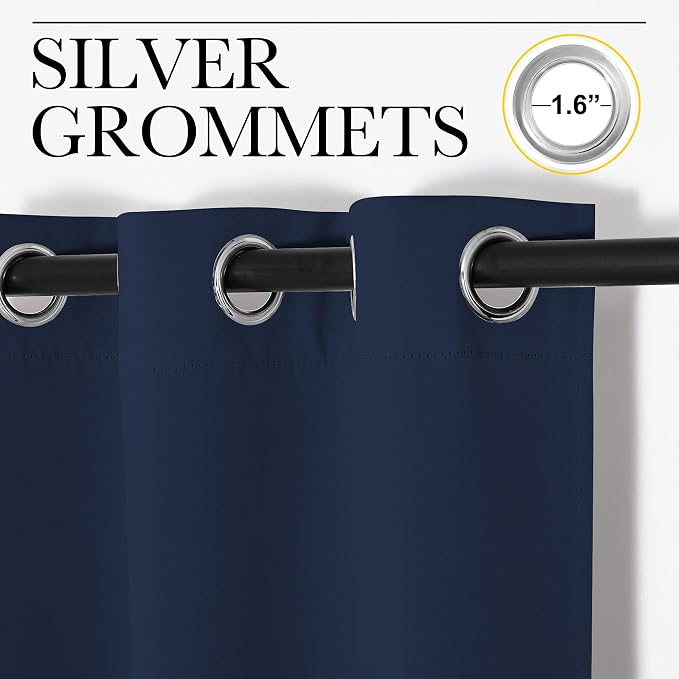 NICETOWN Room Dividers Curtain Screens Partitions, Premium Heavyweight Laundry - Image 3