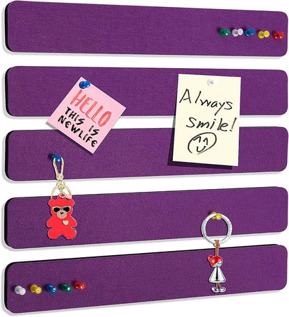 Felt Pin Board Bar Strips Bulletin Board by SayHellotoGoodLife