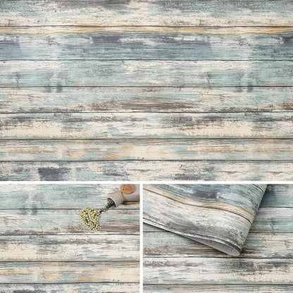 Arthome 17"×393" Rustic Wood Contact Paper Peel and Stick Self-Adhesive by ArthomeWALLDECOR