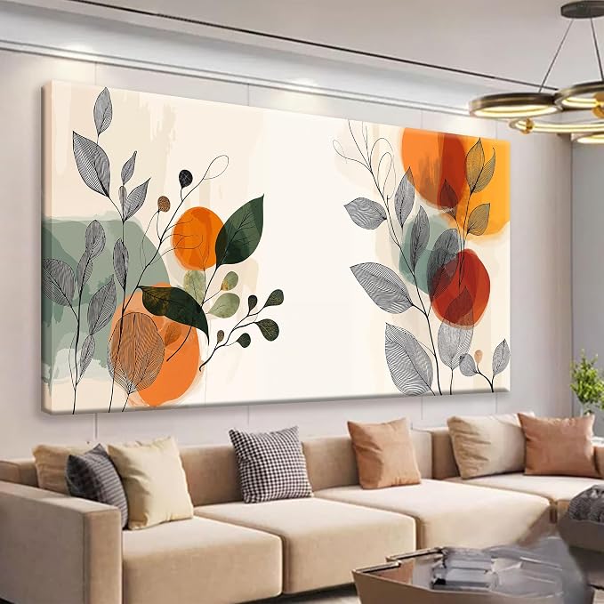 Suconvng Canvas Wall Art For Living Room Home Wall Decor Modern Boho Canvas Art by Suconvng