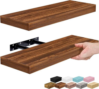 Sorbus Floating Shelves for Wall – 16 Inch Floating Shelf for Kitchen, Living by Sorbus