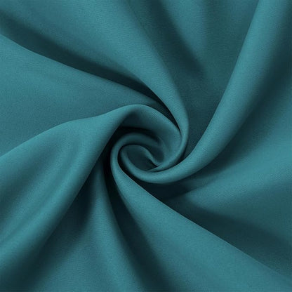 LEMOMO Blackout Curtains 66 x 84 inch/Sea Teal Curtains Set of 2 Panels/Thermal - Image 5