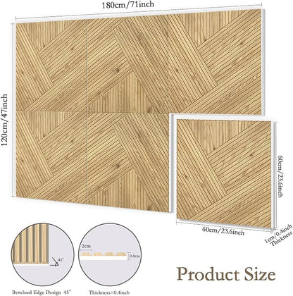 JBER 6 Pack Art Acoustic Panels, 72×48Inches Soundproof Wall Panels, Large - Image 2