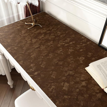 Wallercity Brown Peel and Stick Flocking Fabric Contact Paper - Image 2