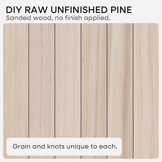 Homeforia 24 inch Wood Floating Shelves, High End Solid Natural Wood 24inch - Image 8