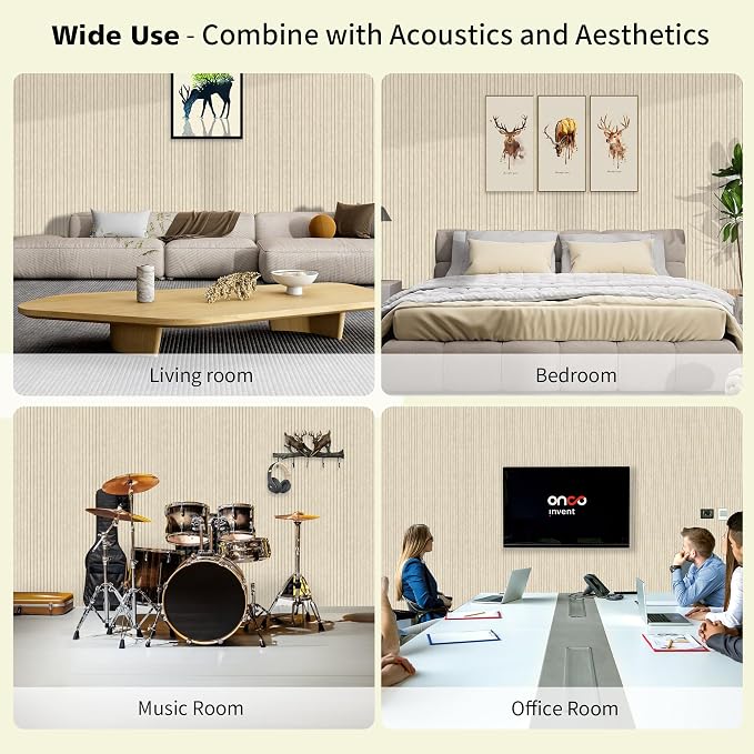 Acoustic Panels, 5 Pack Sound Panels Noise Reducing - Image 4