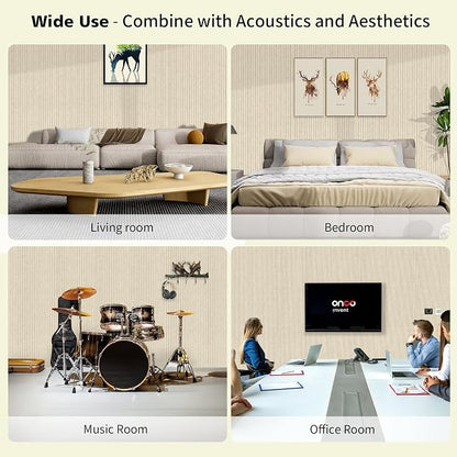 Acoustic Panels, 5 Pack Sound Panels Noise Reducing - Image 4