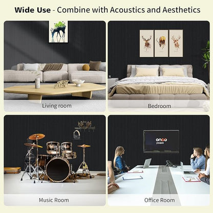 Acoustic Panels, 10 Pack Sound Panels Noise Reducing - Image 5
