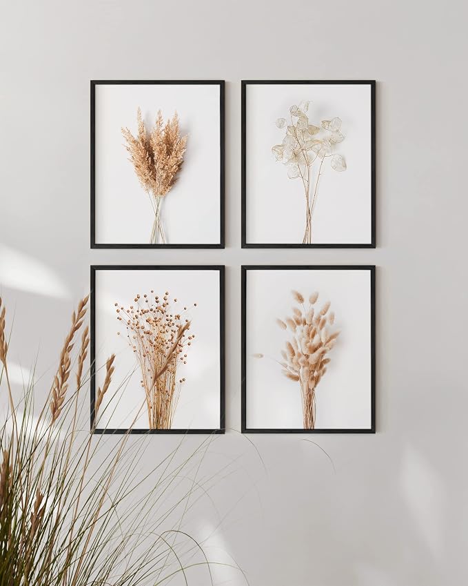 HAUS AND HUES Brown Plant Set of 4-16x20 - Image 5