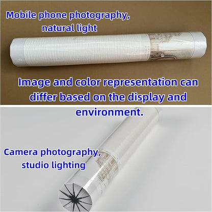 Haimin Grasscloth Wallpaper Peel and Stick 20.9in X 393in Fabric Contact Paper - Image 3