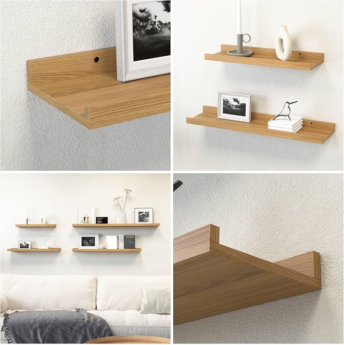 RICHER HOUSE 5 Set Floating Shelves - Image 4