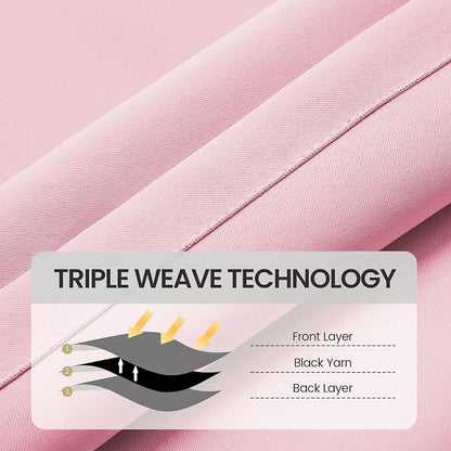 Hot Pink Princess Curtains Blackout - Image 6