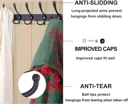 Dseap Coat Rack Wall Mounted - Image 6