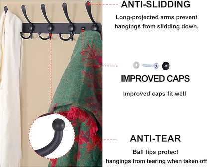 Dseap Coat Rack Wall Mounted - Image 6