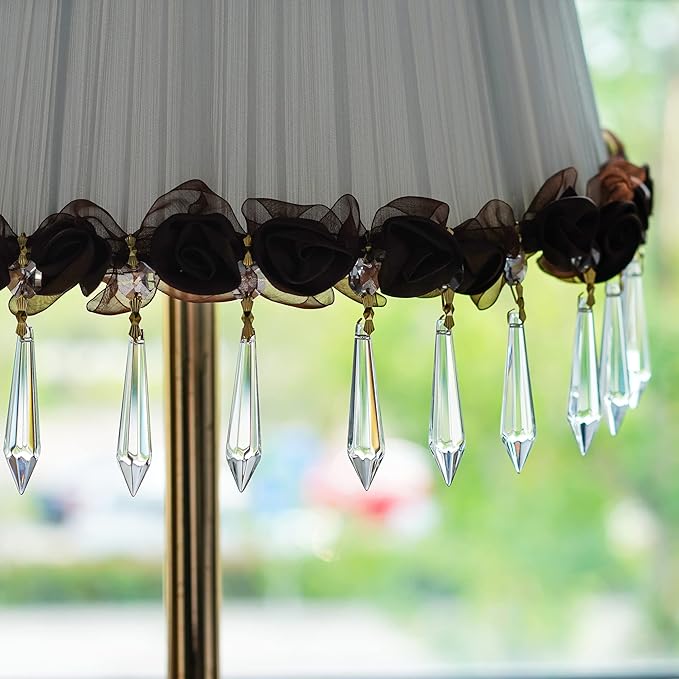 H&D 15pcs Large Clear Crystal Chandelier 60mm Icicle U-Drop Prisms Lamp Parts Brass Connectors