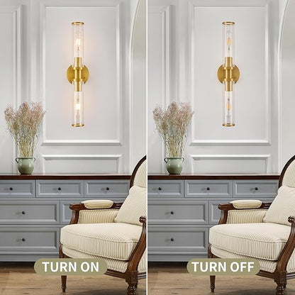 Wireless Wall Sconces with Remote Control, Battery Operated Wall Sconce Set of - Image 7
