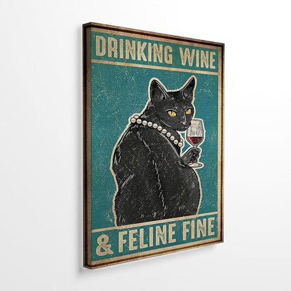 DIHSIEG Inspirational Canvas Wall Art funny bathroom wall art Print Poster by DIHSIEG