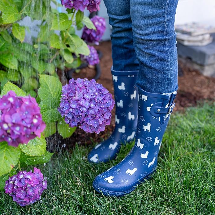 Western Chief Women's Tall Waterproof Rain Boot Outdoor Garden Shoes