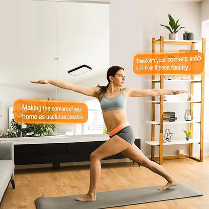 Delma Home Gym Mirror, Large Full Body Tempered Glass Frameless, Wall-Mounted - Image 4