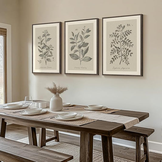 Large Framed Botanical Wall Art - Image 2