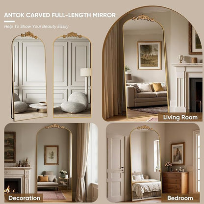 Antok Arched Full Length Mirror, Full Body Mirrors - Image 6