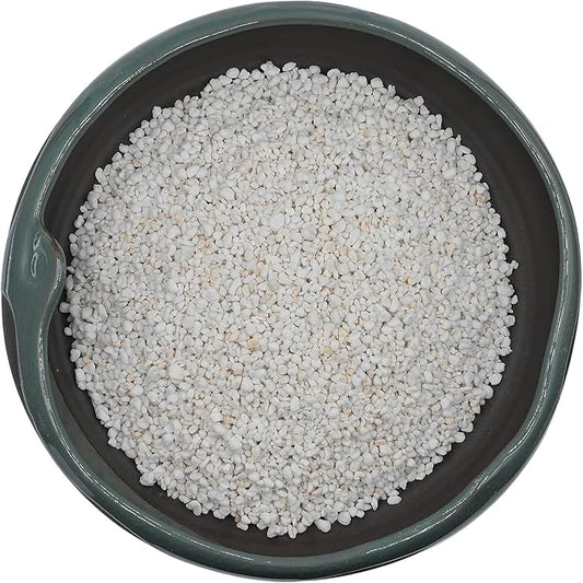 15QT Horticultural Perlite Bulk, Organic Perlite for Plants, Course Perlite for Gardening, for Plants Indoor, for Houseplants, to Promotes Soil Root Growth, and Water Drainage and Plant Growth(3-6mm)
