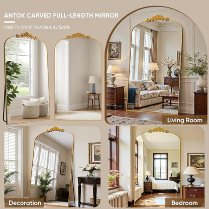 Antok Arched Full Length Mirror, Full Body Mirrors - Image 6