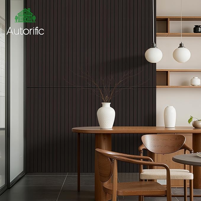Wood Veneer Sound Panels, 10 Pack 47.2”x23.6” Wall Panels, Decorative Acoustic - Image 3