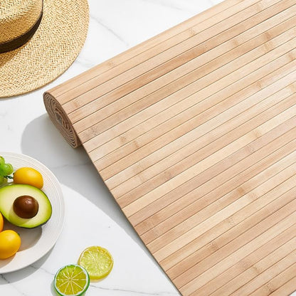 Juexica 2 Pcs Natural Bamboo Wall Panel - Image 4