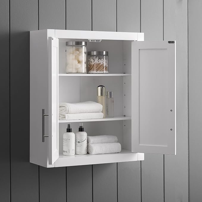 Crosley Furniture Savannah 3-Piece Wall Kitchen Storage Cabinet, Cabinets - Image 8