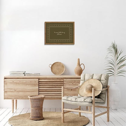 Framed Vintage Inspirational Wall Art, Do Every Little Thing - Image 9