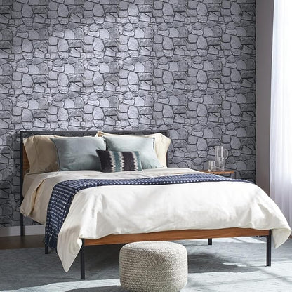 Commomy 3D Faux Stone Peel and Stick Wall Tiles - Image 3