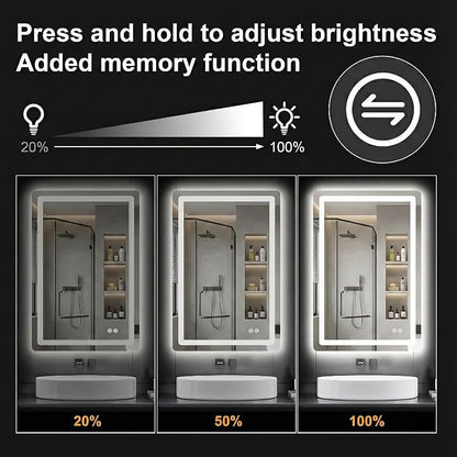 AMOISE LED Bathroom Vanity Mirror - Image 5