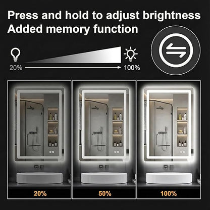AMOISE LED Bathroom Vanity Mirror - Image 5