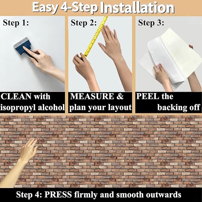 3D Wall Panels Peel and Stick - Image 7