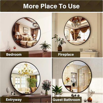 XRAMFY 36 Inch Round Mirror - Image 5