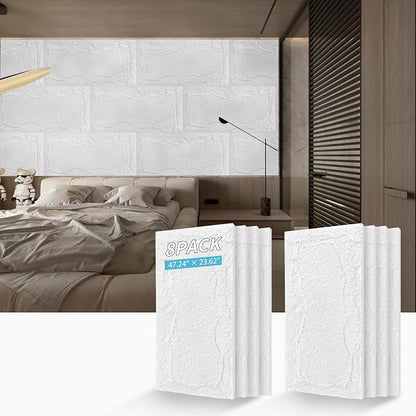 3D Faux Stone Wall Panels, Lightweight & Waterproof Accent Marble Stone Skin - Image 5