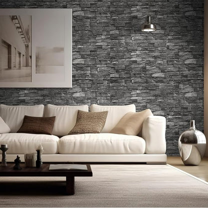 Yutianli 10PSC 3D Wall Panels Peel and Stick Faux Brick Wall Panels - Image 4