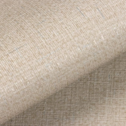 VEELIKE Beige Grasscloth Wallpaper Textured Peel and Stick Grass Cloth Wallpaper - Image 6